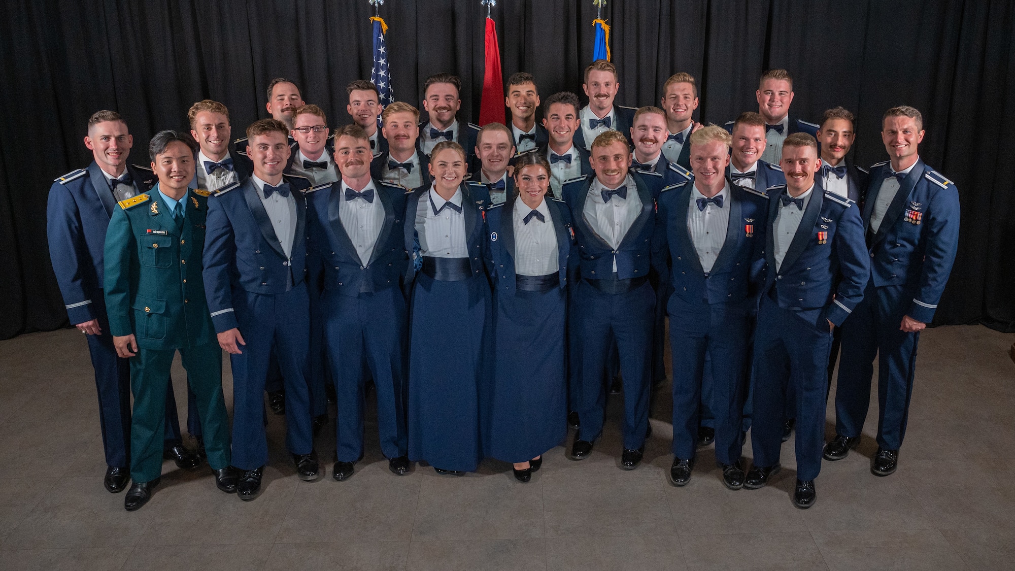 Twenty-five U.S. Air Force and Vietnamese officers were awarded the coveted silver wings as a symbol of their hard work and training during a graduation ceremony held Oct. 9, 2025.