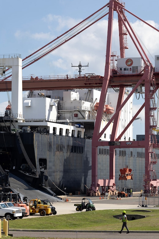 Blount Island Marines Earn High Marks in Audit, Proving Prepositioning Readiness