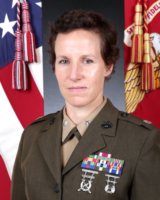 Portrait of Commanding Officer, Combat Logistics Battalion 31