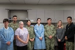 Sailors and civilians serving aboard Naval Health Clinic Cherry Point recently proved exceptional attention to detail and skill by passing a vigorous inspection administered by the College of American Pathologists with a 99% pass rate.