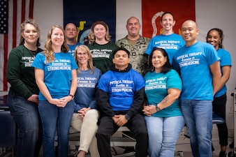 Naval Health Clinic Cherry Point celebrated the Sailors and civilians of its Physical Therapy Team and their efforts to keep the “Warfighter in the Fight” aboard Marine Corps Air Station Cherry Point during October, 2025.  

According to the American Physical Therapy Association, October is designated as National Physical Therapy Month to raise awareness about the benefits of physical therapy and to highlight the role physical therapists and physical therapist assistants help people live healthier, more active lives.

The clinic’s Physical Therapy team equips MCAS Cherry Point service members with knowledge and exercises to assist in their recovery from injuries and ensure their medical readiness.