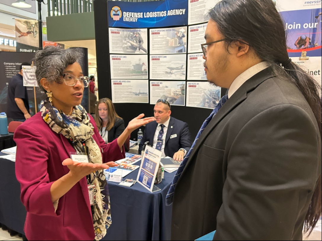 Two people are speaking.