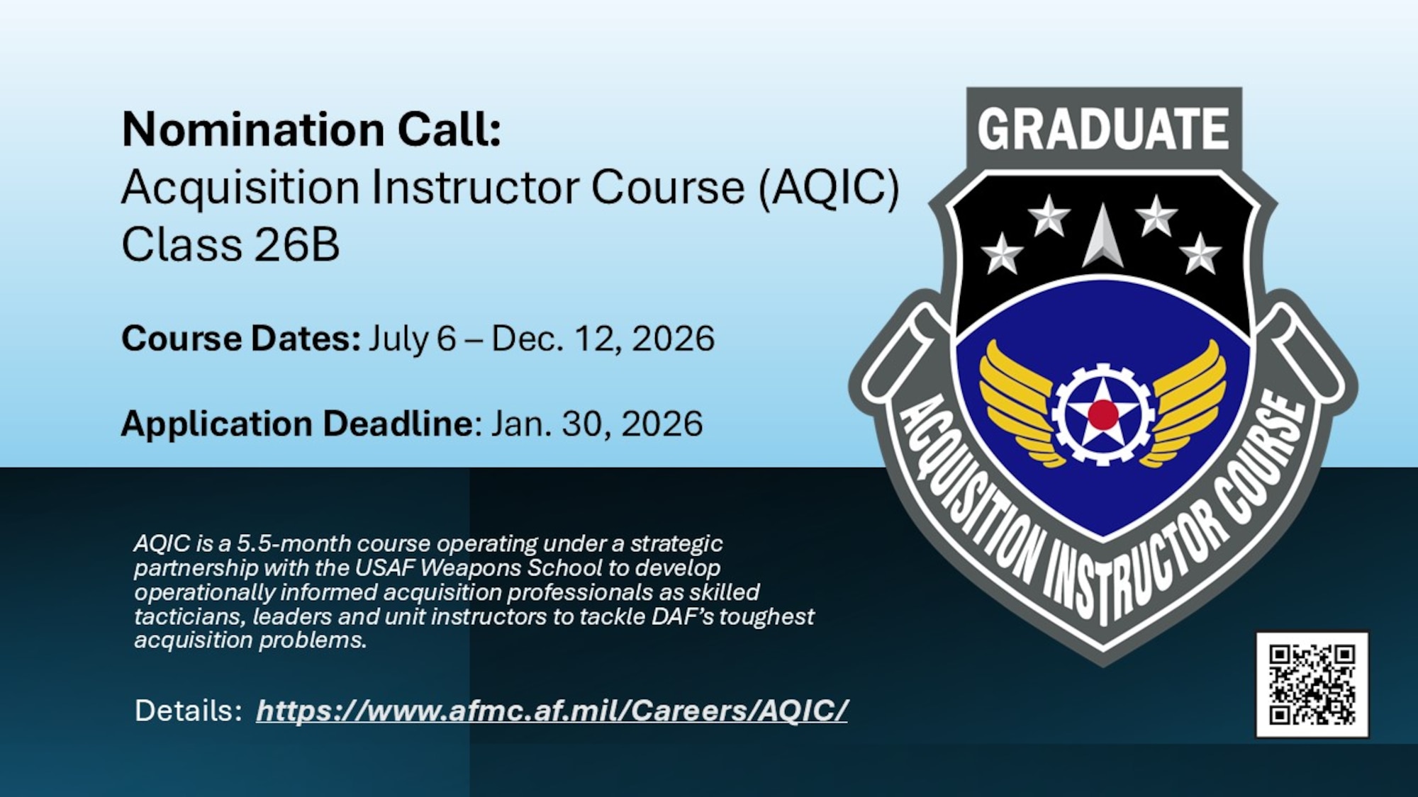 AQIC graphic class 26B
