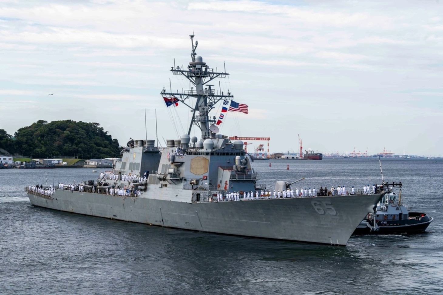 USS Benfold (DDG 65) departs U.S. 7th Fleet after 10 years of forward-deployed service