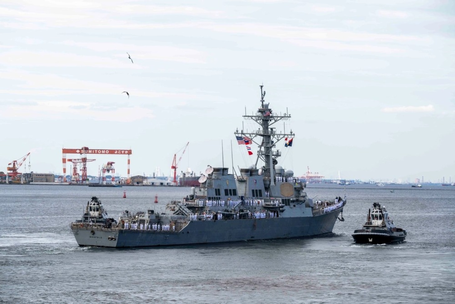 USS Benfold (DDG 65) departs U.S. 7th Fleet after 10 years of forward-deployed service