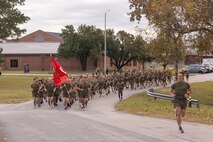 U.S. Marines with MWHS-2 run 250 miles