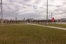 U.S. Marines with MWHS-2 run 250 miles