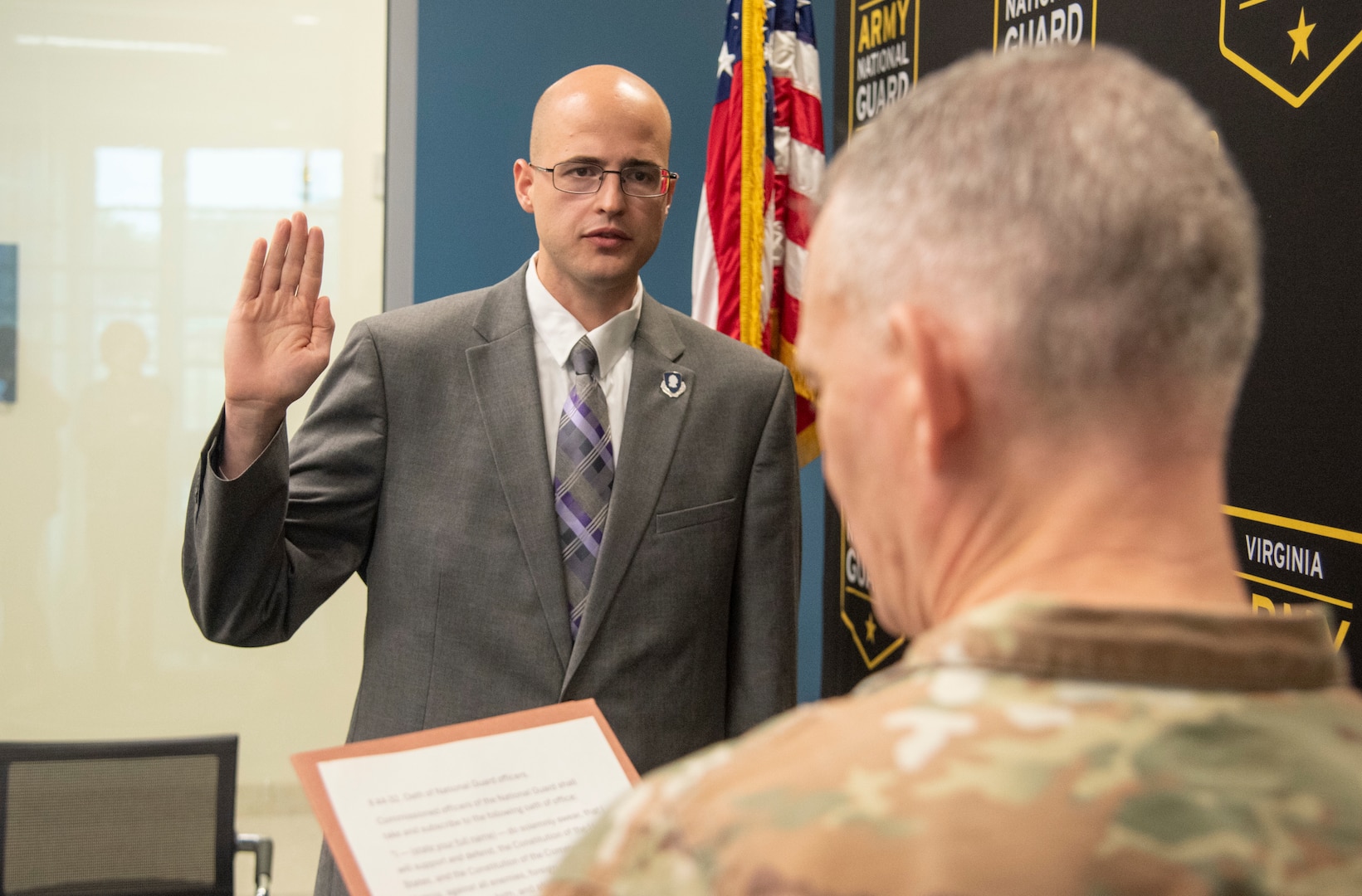 VDF Chaplain joins VaARNG ranks
