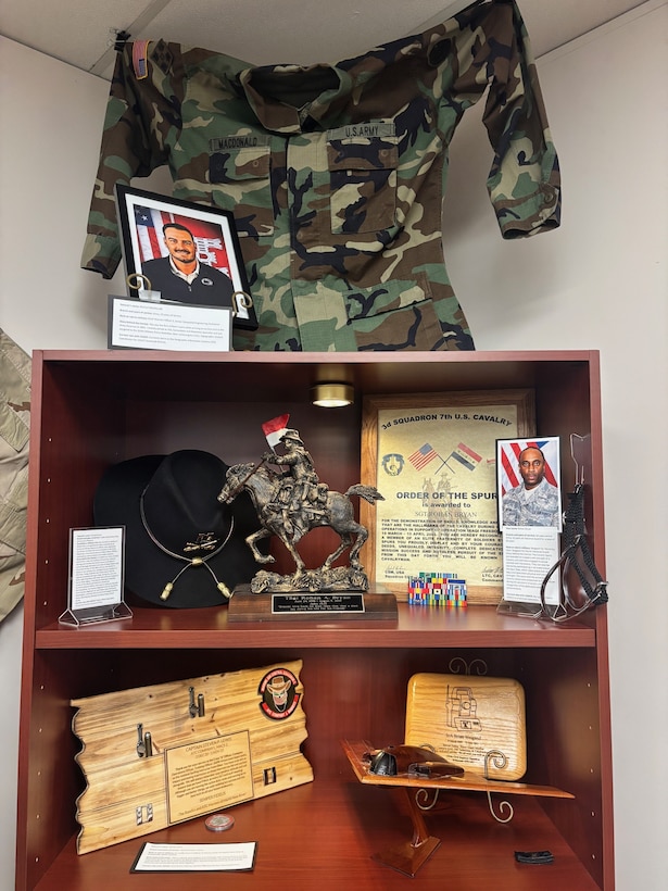 The Employee Recreation Association for the U.S. Army Corps of Engineers, Savannah District hosted a Veterans Legacy Exhibit November 3-21, 2025, in honor of Savannah District Veterans. The exhibit features a variety of artifacts, including photographs, coins, patches, medals, military service uniforms, and other items of historical or sentimental value.