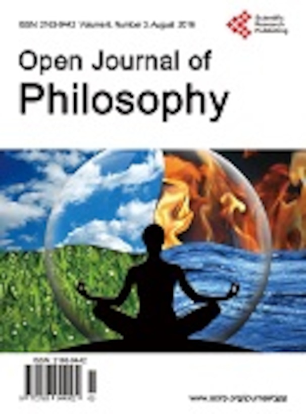 Cover of Open Journal of Philosophy
