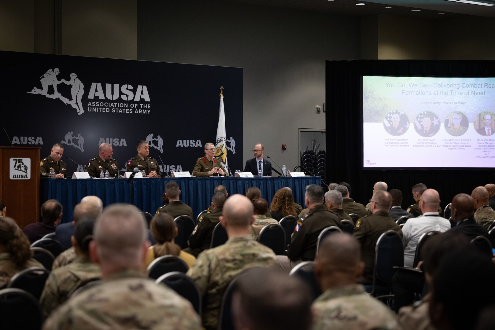You Go, We Go: Army Reserve Leaders Address Modernization, Readiness and Risk at AUSA 2025