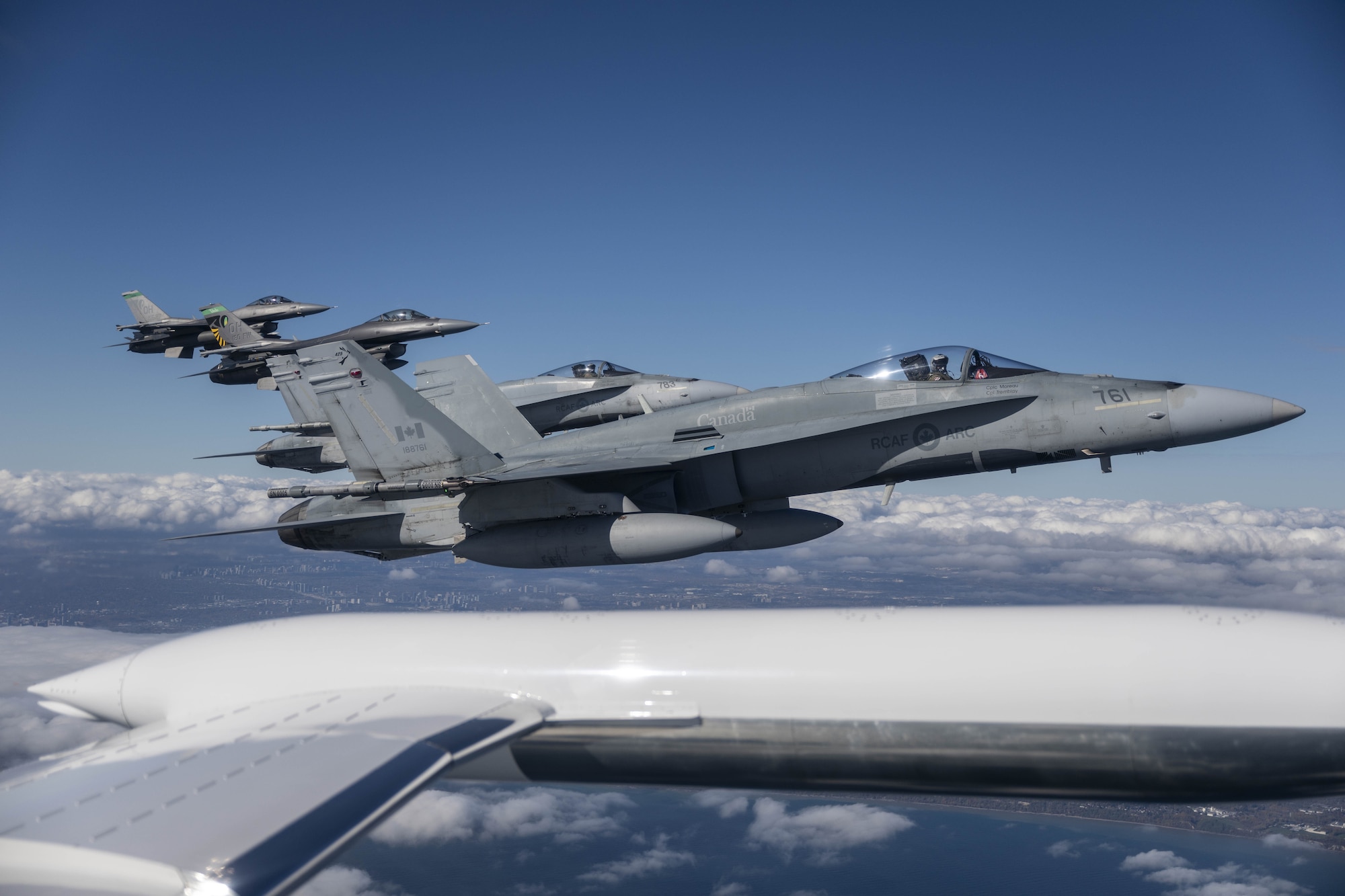 jets over Toronto