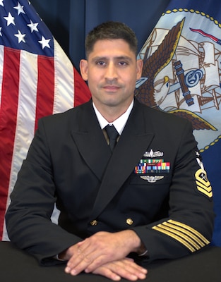 Damage Controlman Master Chief (SW/AW) Cristian A. Bolaños