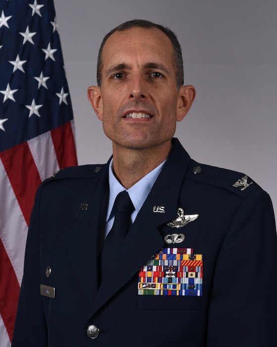 Col Gabriel C. Brown commands the 406th Air Expeditionary Wing, headquartered at Ramstein Air Base, Germany.