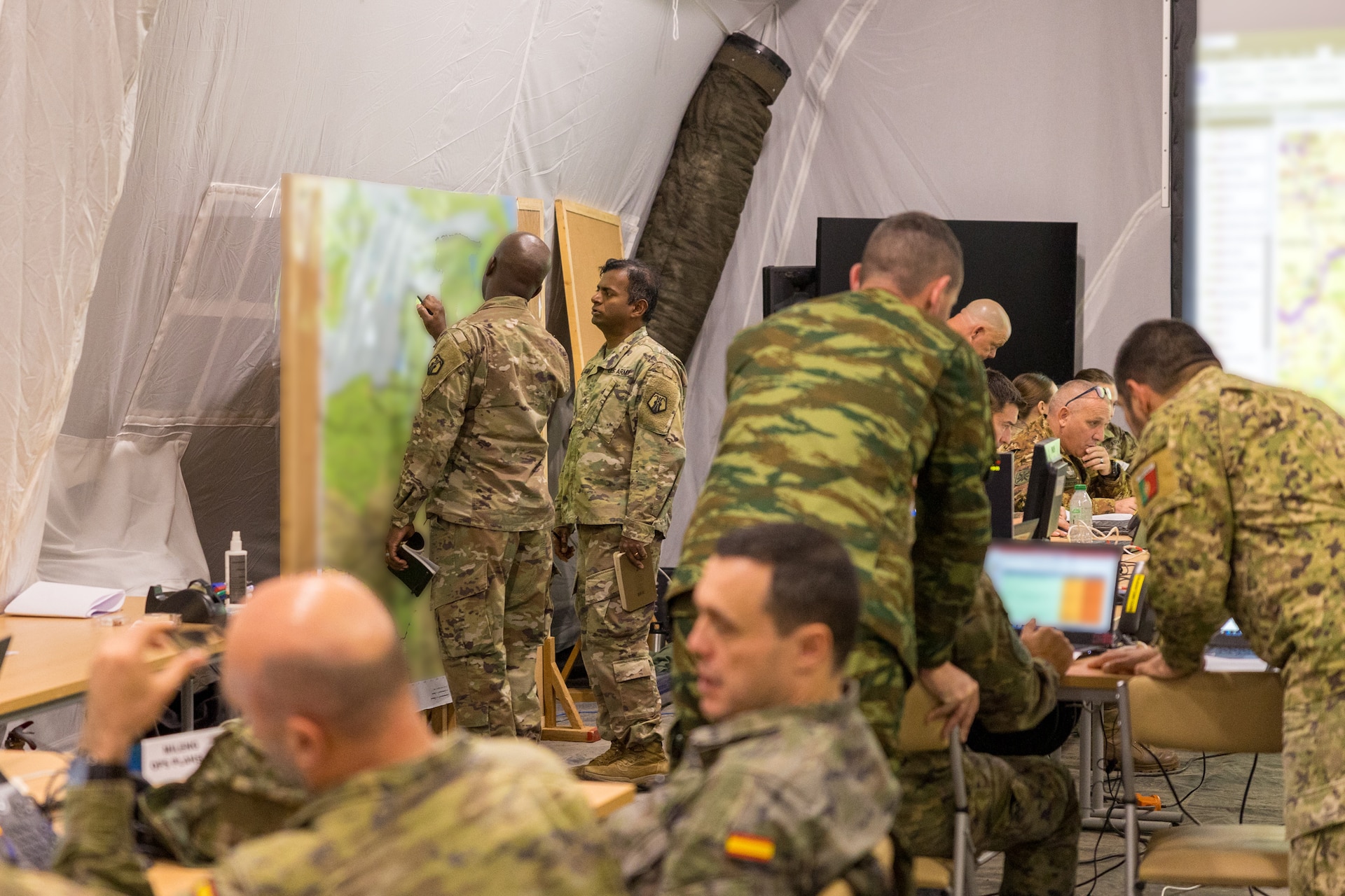 209th Theater Liaison Detachment serves as critical link during Avenger Triad 25, forging stronger NATO interoperability