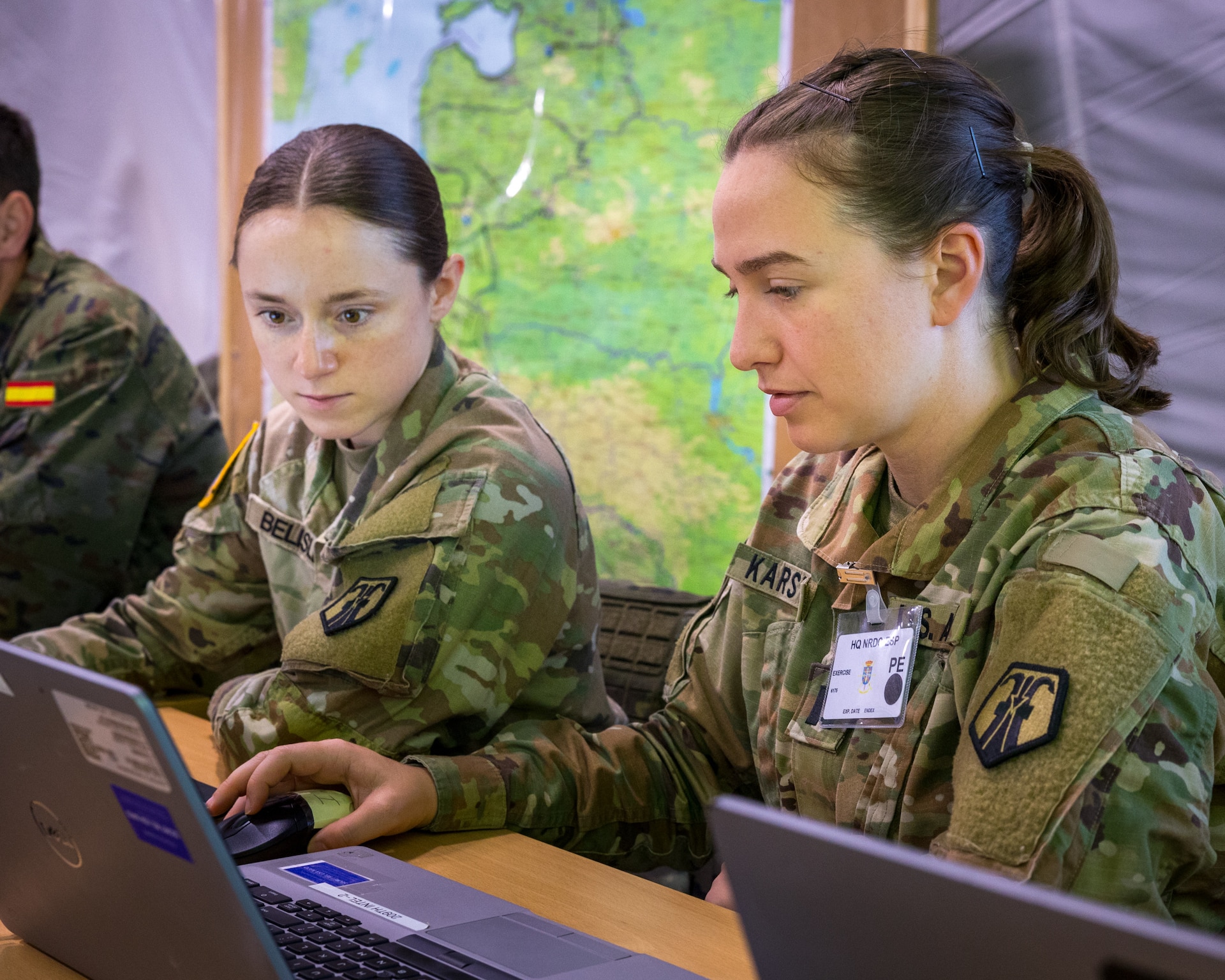 209th Theater Liaison Detachment serves as critical link during Avenger Triad 25, forging stronger NATO interoperability