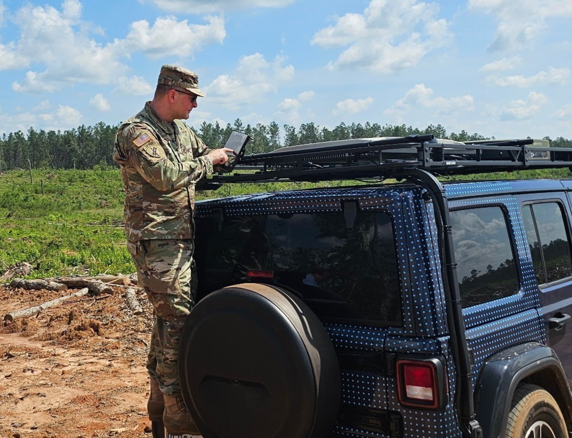 75th U.S. Army Reserve Innovation Command evaluates emerging Army technologies at Cyber Quest 25