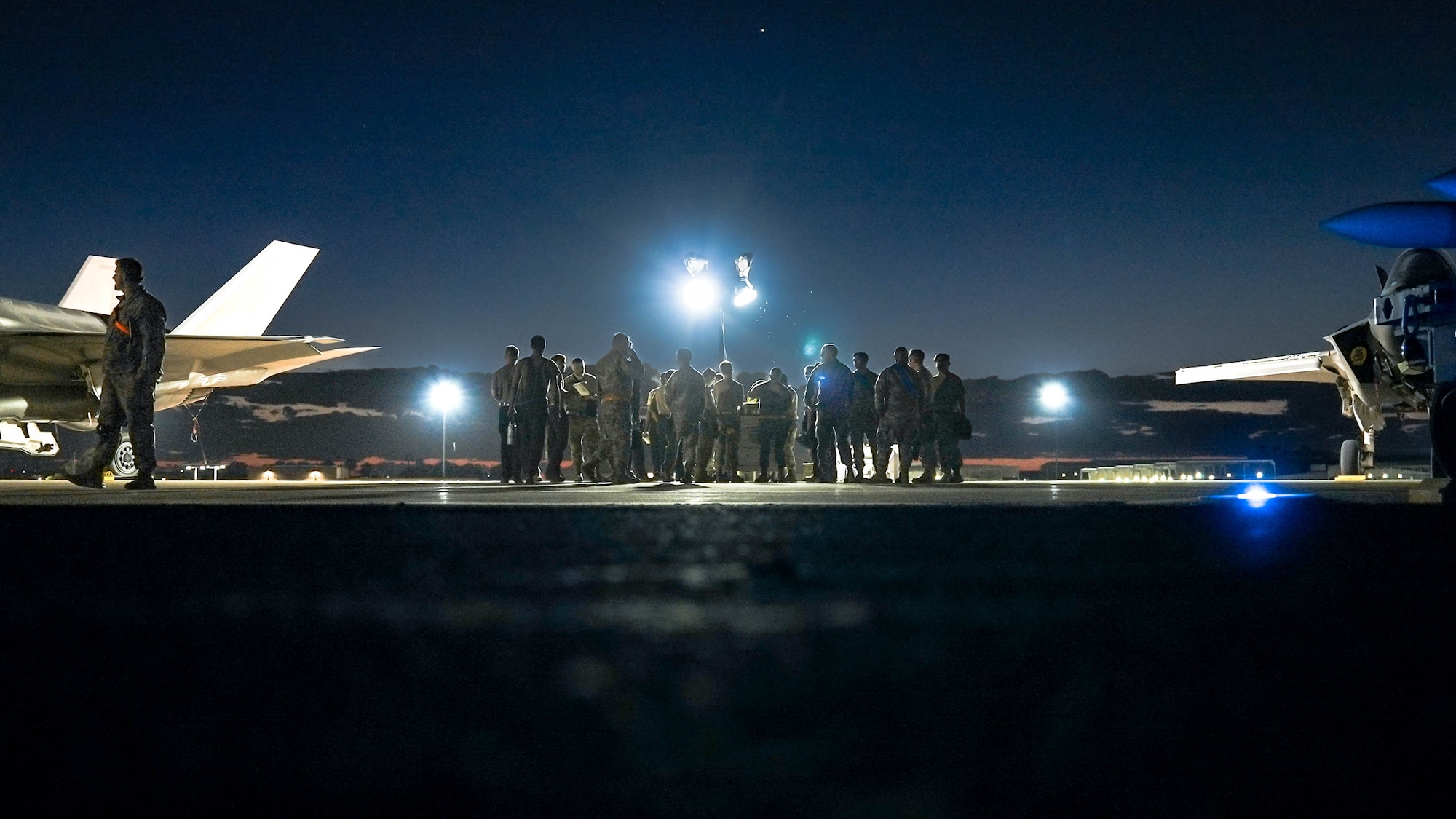 U.S. Air Force Airmen assigned to the 56th Fighter Wing participated in a Phase 2 Aircraft Generation exercise