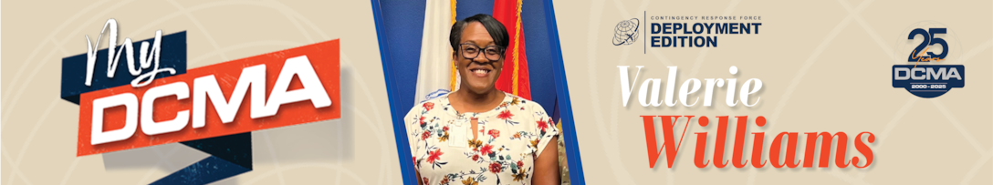 Valerie Williams smiling, for deployment article