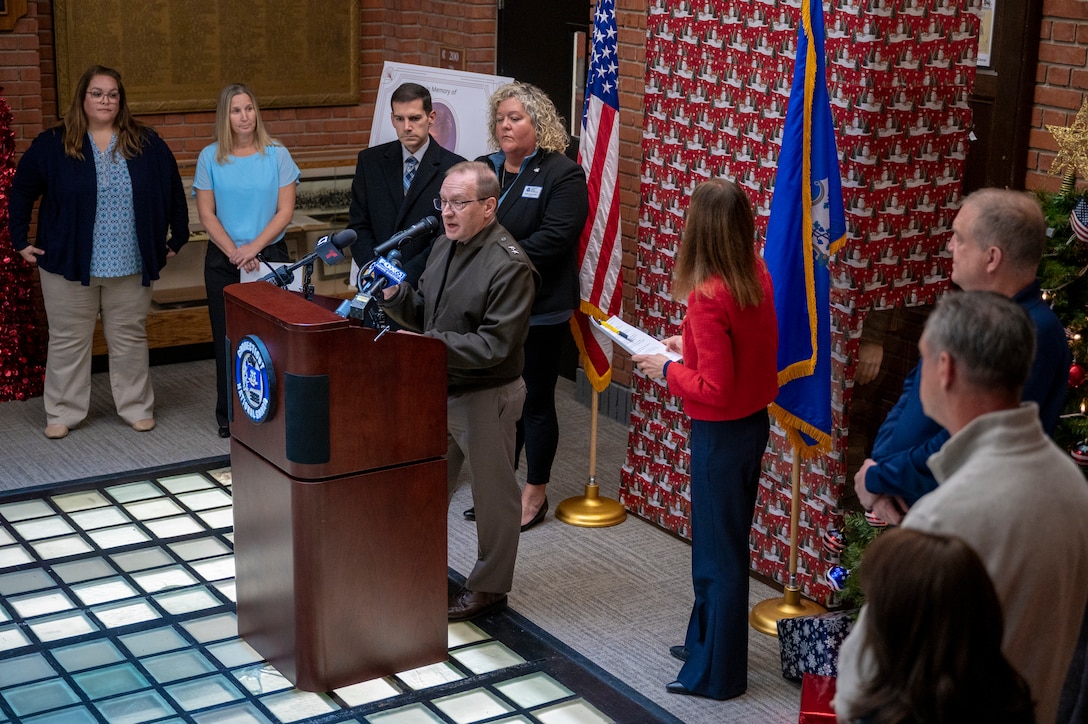 Lieutenant Governor, CT Military Department renames Operation E.L.F. after late Governor Rell