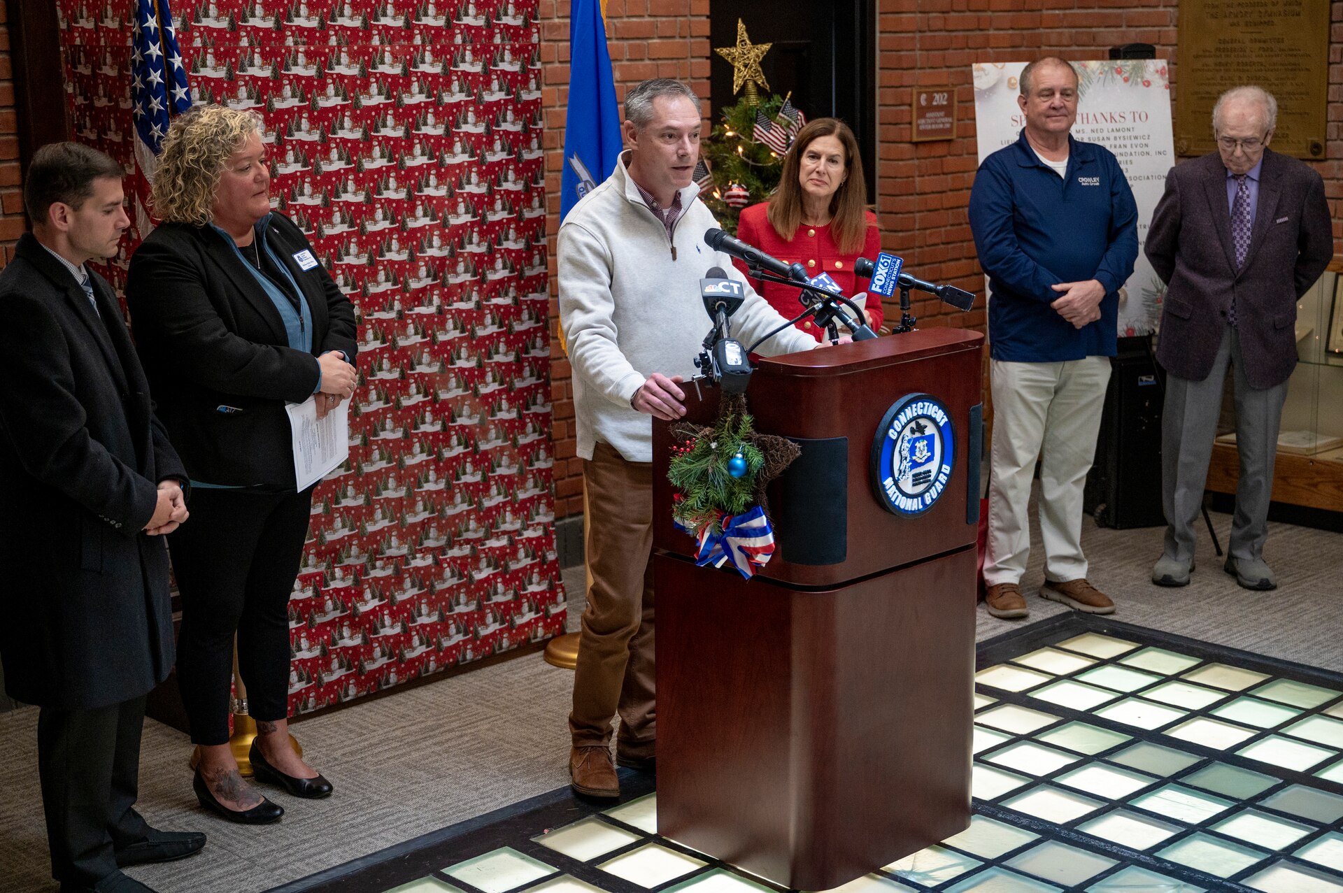 Lieutenant Governor, CT Military Department renames Operation E.L.F. after late Governor Rell