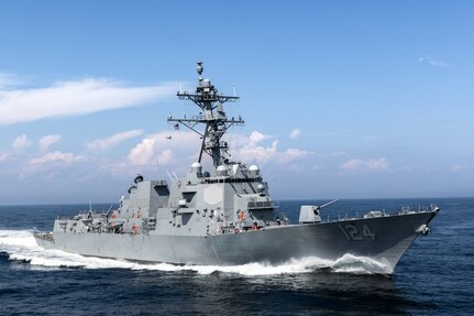 The U.S Navy accepted delivery of future USS Harvey C. Barnum, Jr. (DDG 124), from General Dynamics Bath Iron Works, Nov. 17.