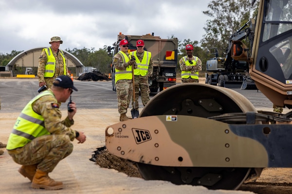 The Royal Australian Air Force, with support from U.S. and Canadian forces, has inaugurated its first dedicated airfield damage repair training site during Exercise Bronze Croc.