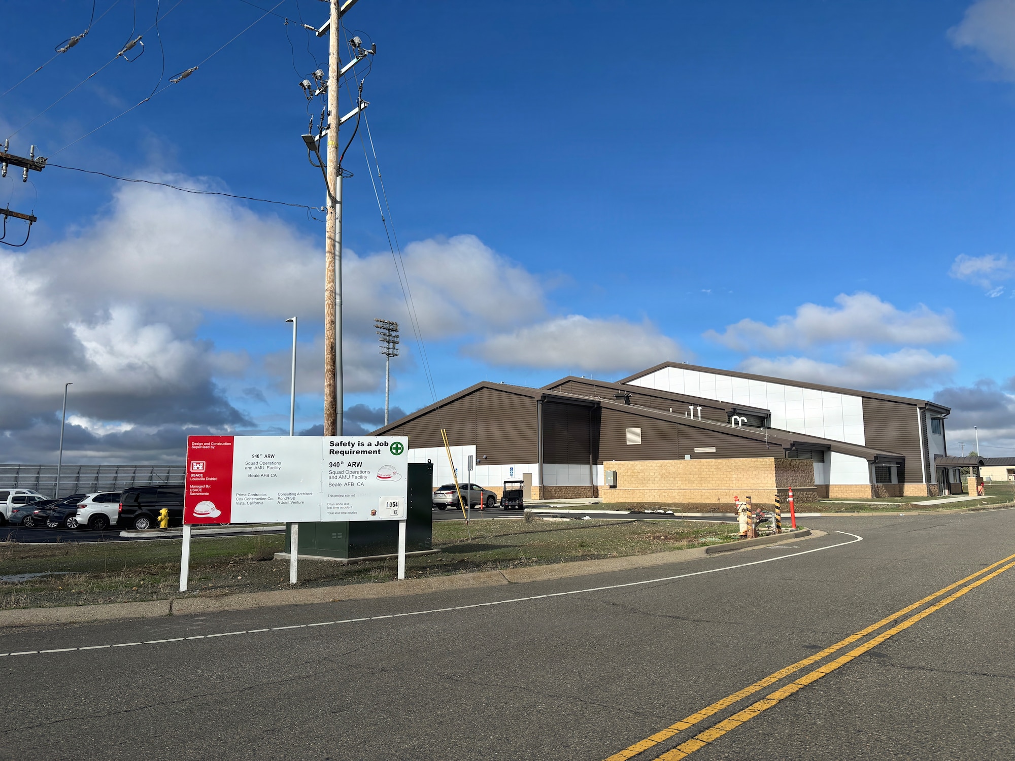 NEW SQUADRON OPS FACILITY COMPLETE