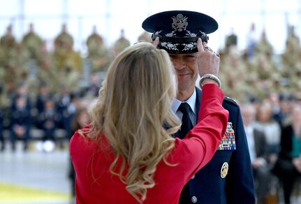 ecretary of the Air Force Troy Meink presides over the ceremony of Air Force Chief of Staff Gen. Ken Wilsbach during his assumption of responsibility ceremony at Joint Base Andrews, Md. Nov. 18, 2025. During the ceremony, Gen. Wilsbach was sworn in as the 24th Chief of Staff of the Air Force.
