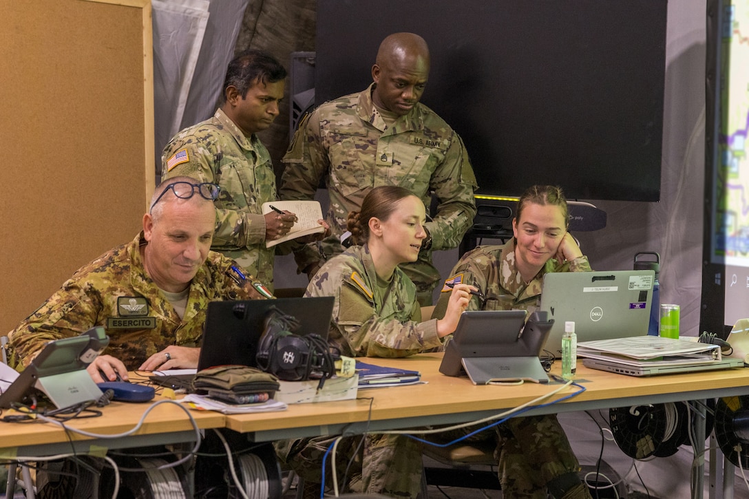209th Theater Liaison Detachment serves as critical link during Avenger Triad 25, forging stronger NATO interoperability