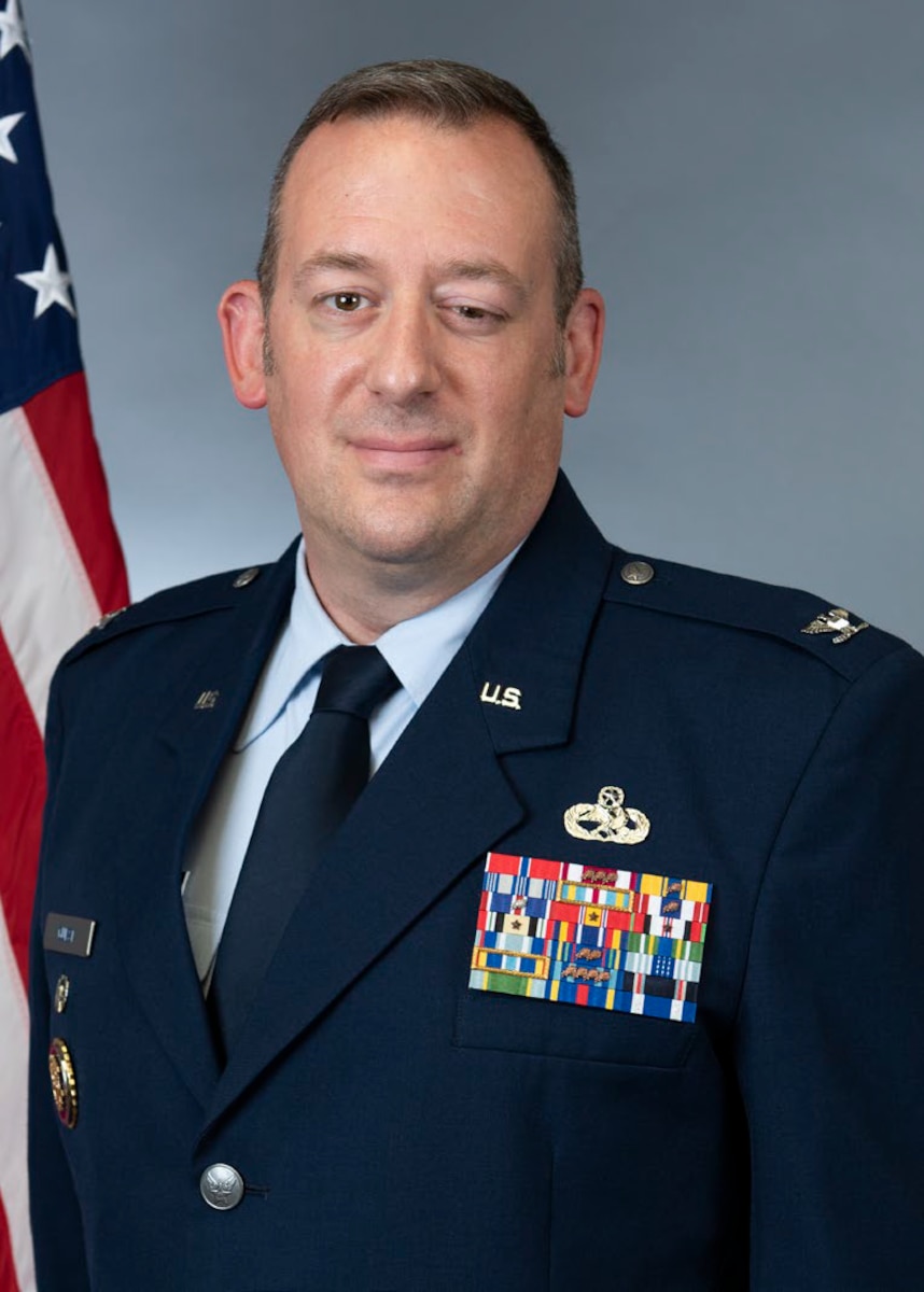 official photo of Col Bruce Guest