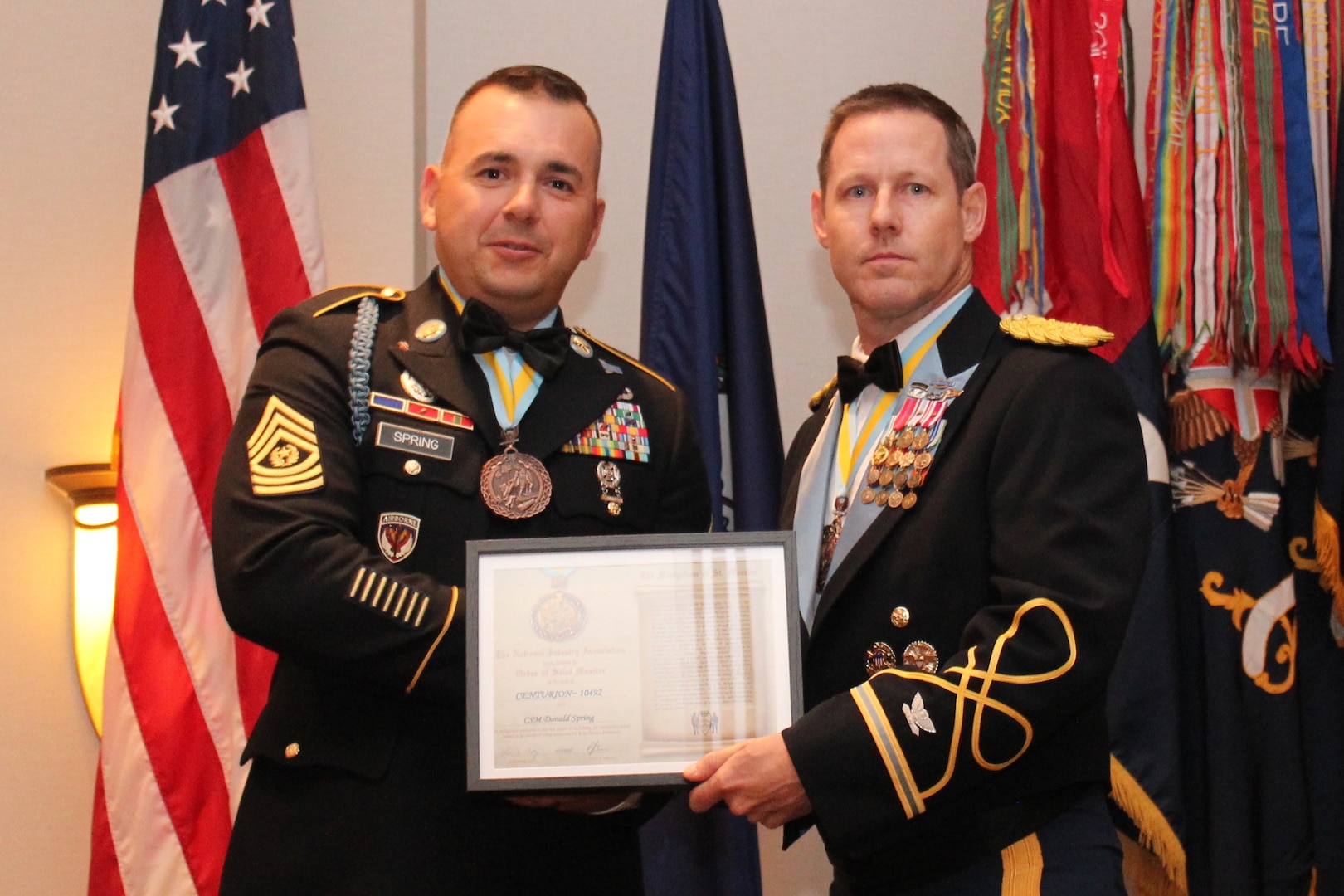 116th Infantry Regiment Soldiers gather for 57th Annual Muster