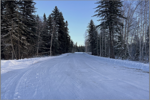 Photo of a winter road in Fairbanks, Alaska. 

ERDC’s Cold Regions Research and Engineering Laboratory (CRREL) is providing crucial guidance on building and maintaining the vital, yet unpredictable, winter roads in challenging northern environments.  (Image by, J. Williams, CRREL)