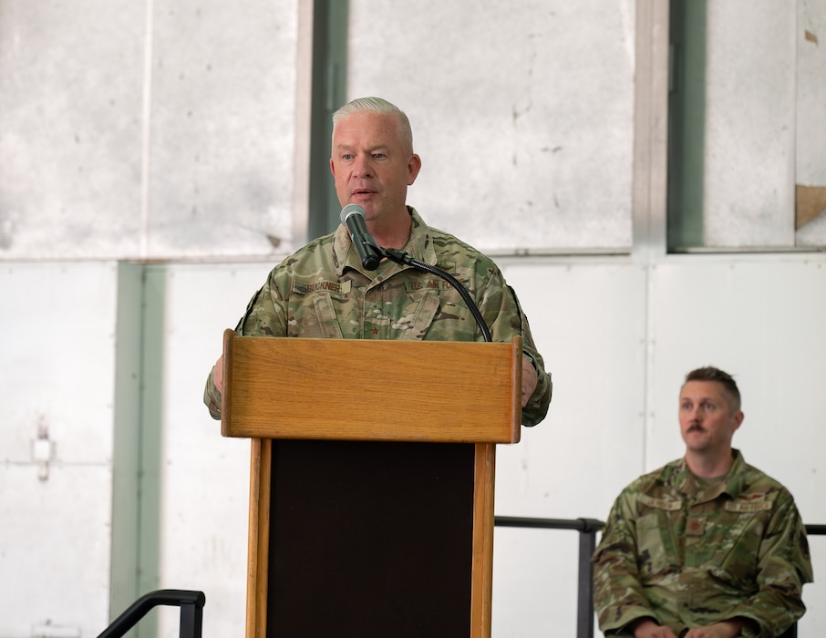 The 151st Wing welcomed its new commander, Col. Jeffrey “Padre” Gould, during a formal change of command ceremony held 2 November at Roland R. Wright Air National Guard Base. Col. Doug “Masters” Foster, who assumed command of the Wing in 2022, formally relinquished authority as part of one of the Air Force’s oldest and most enduring military traditions.