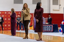 First and Second Ladies of the United States Visit MCB Camp Lejeune, MCAS New River