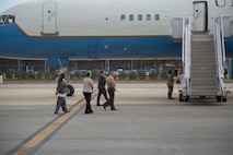First and Second Ladies of the United States Visit MCB Camp Lejeune, MCAS New River