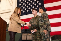 First and Second Ladies of the United States Visit MCB Camp Lejeune, MCAS New River
