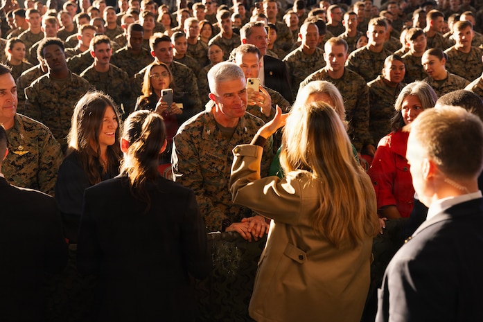 First and Second Ladies of the United States Visit MCB Camp Lejeune, MCAS New River