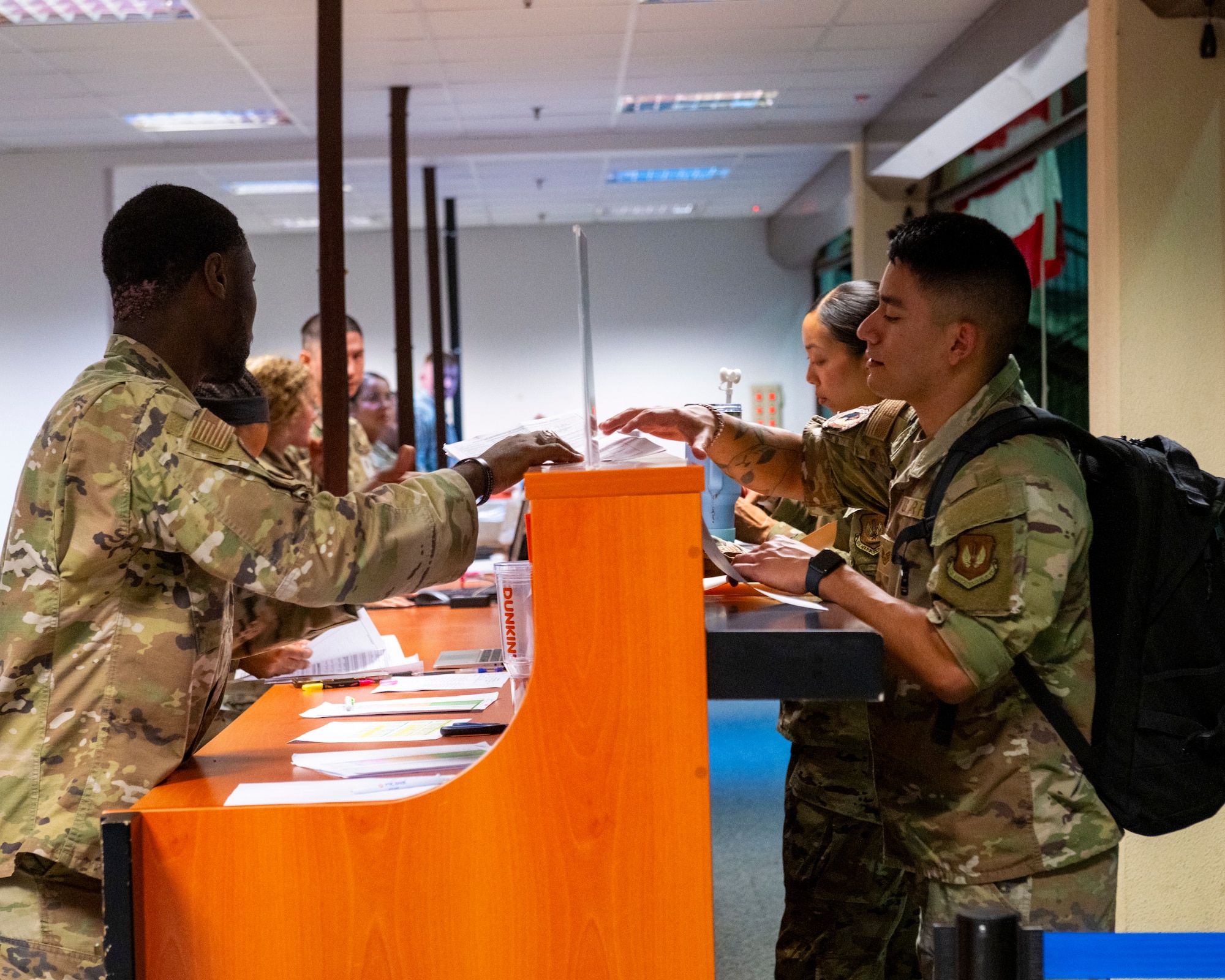 Service members in-process