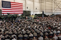 First and Second Ladies of the United States Visit MCB Camp Lejeune, MCAS New River