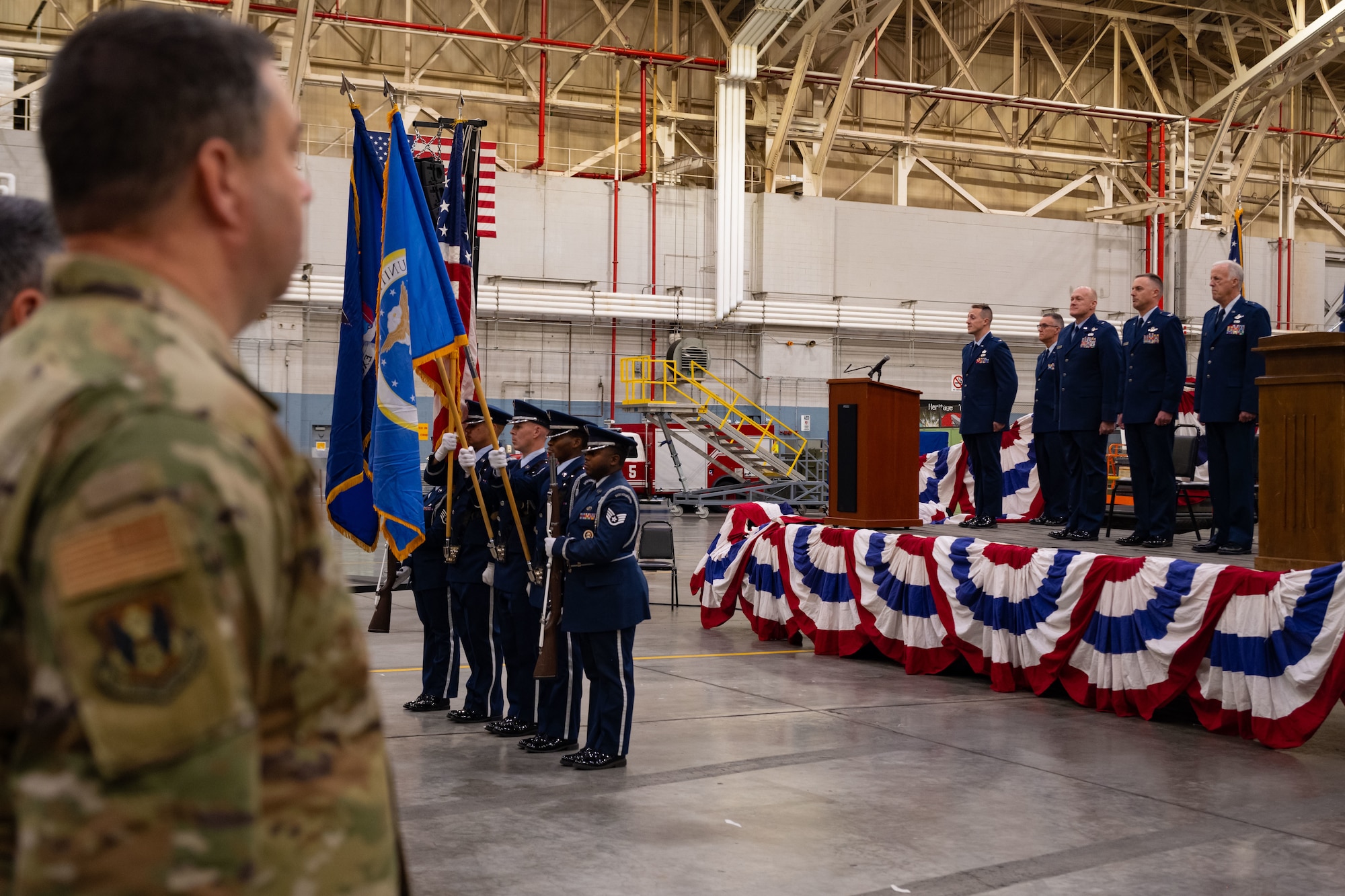 Brig. Gen. Ryan Dannemann's promotion ceremony.