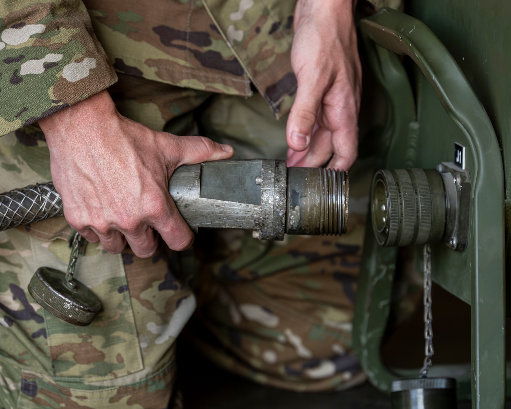 Airman assigned to the 1st Special Operations Wing participates in Mission Ready Airmen Training.