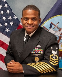Command Master Chief (SW/AW) Edward P. Bazile