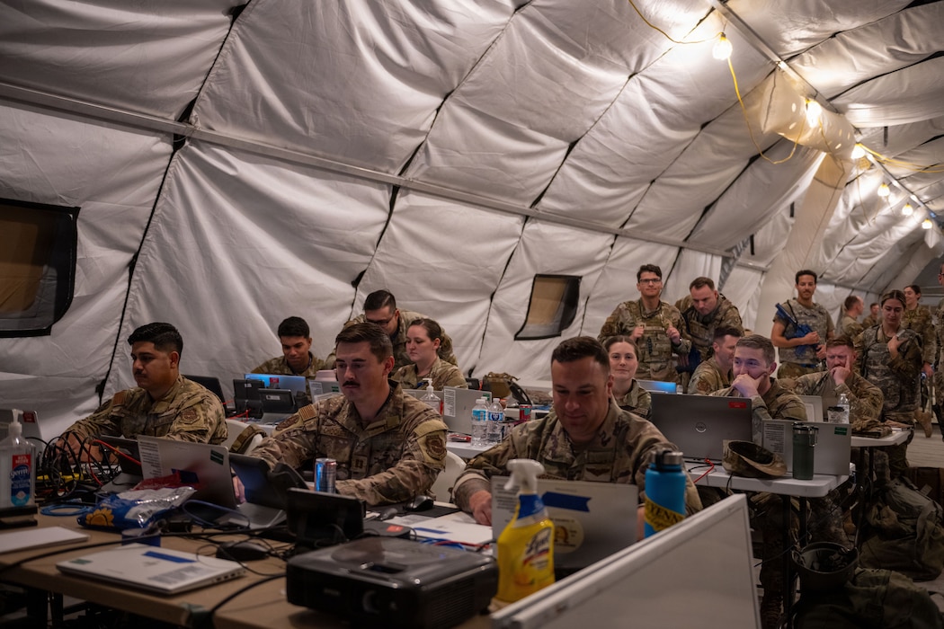 Airmen showcase mission command during Mosaic Tiger 26-1