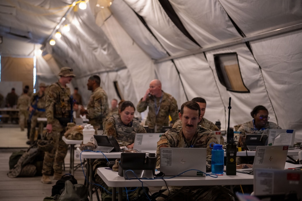 Airmen showcase mission command during Mosaic Tiger 26-1