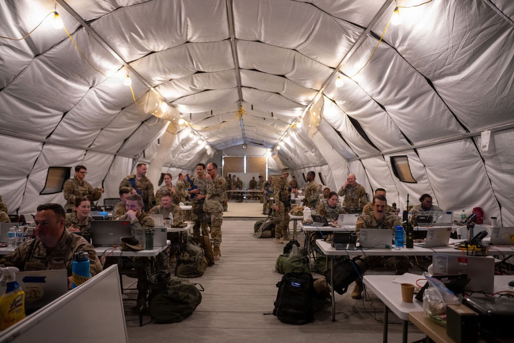 Airmen showcase mission command during Mosaic Tiger 26-1