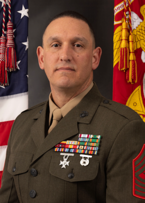 Portrait of Sergeant Major Michael A. Archer
