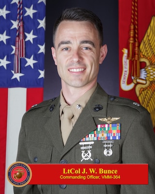 Portrait of Lieutenant Colonel Jamie W. Bunce 