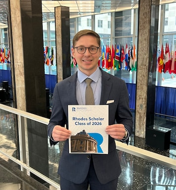 U.S. Army Reserve officer selected as Rhodes Scholar