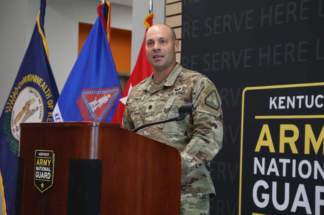 The signed commitments set on the table during the Recruiting and Retention Battalion’s signing of mission commitments for FY26 at Joint Force Headquarters, Sept. 30, 2025
